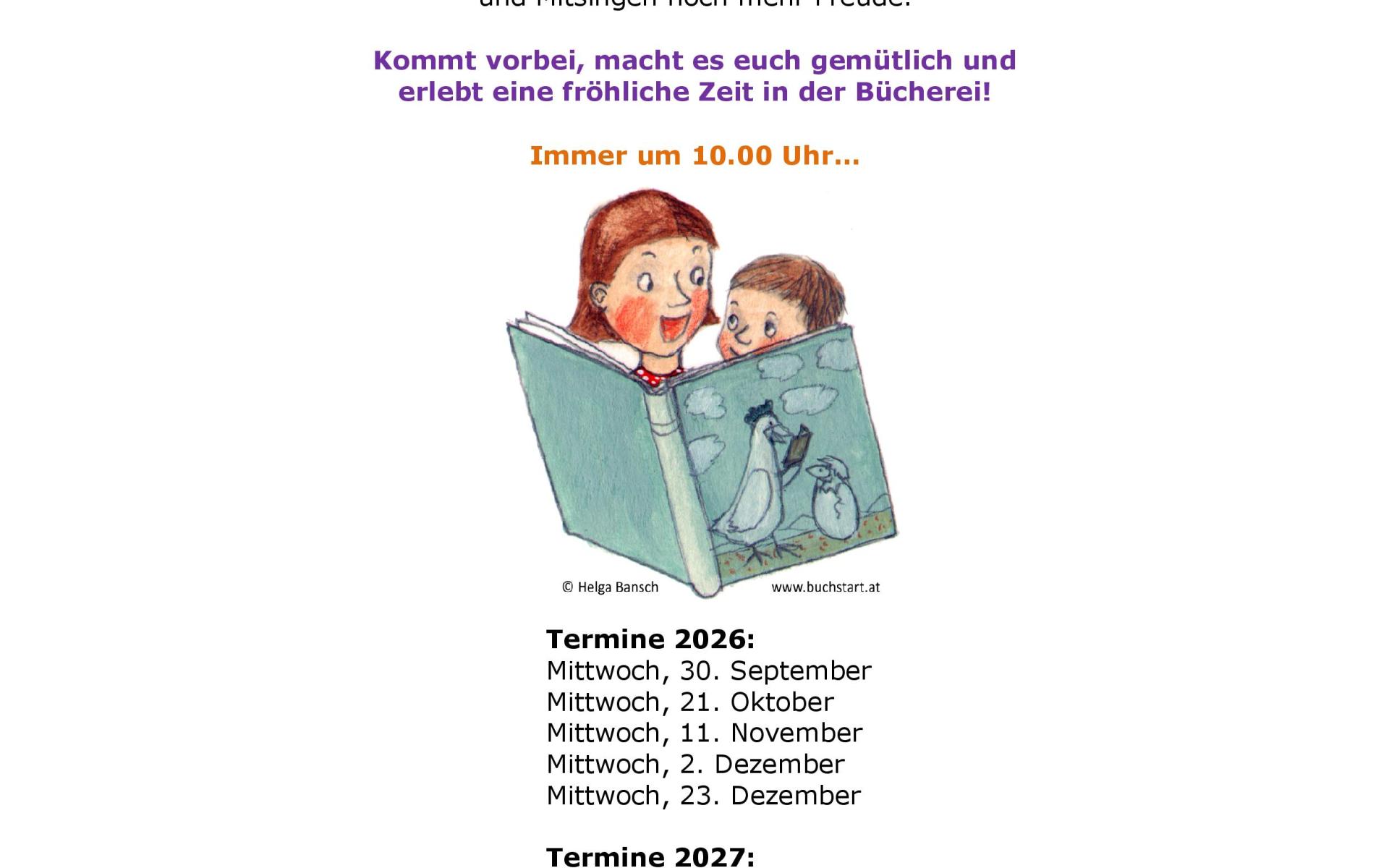 Mit Büchern wachsen: Die Krabbelstunde für Kinder von 0-4 Jahren